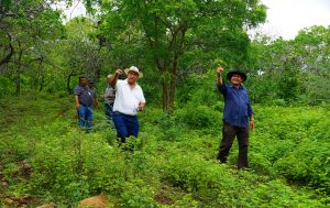 El personal de la gerencia de Escuelas Agrarias, visitó la Cooperativa Chilanguera