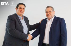 El presidente de la institución, Óscar Enrique Guardado, se reunió con Daniel Álvarez, presidente de CEL