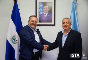 El presidente Óscar Enrique Guardado, sostuvo un encuentro con Diego Recalde, representante de la Food and Agriculture Organization of the United Nations (FAO) en El Salvador
